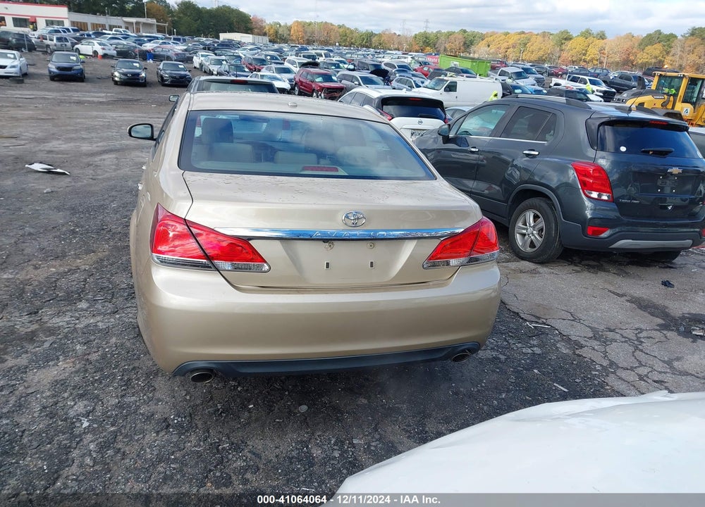 2011 TOYOTA AVALON LIMITED VIN: 4T1BK3DB3BU425946