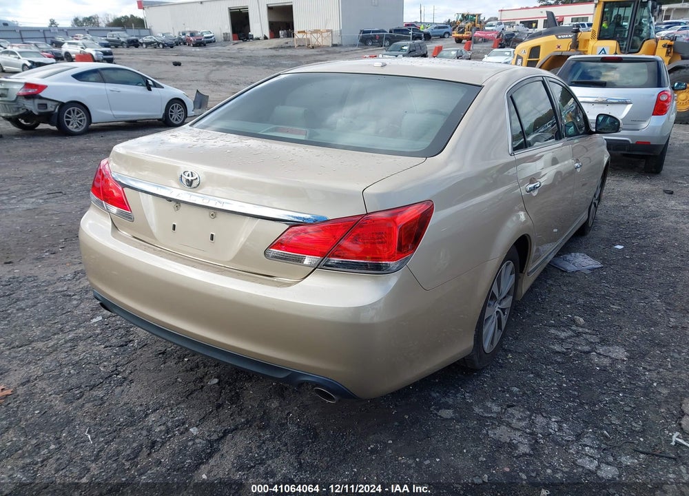 2011 TOYOTA AVALON LIMITED VIN: 4T1BK3DB3BU425946