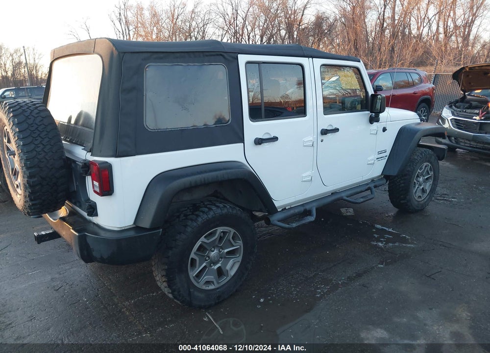 2017 JEEP WRANGLER UNLIMITED SPORT 4X4 VIN: 1C4BJWDG1HL626599