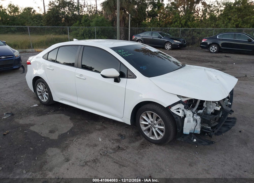 2021 TOYOTA COROLLA LE VIN: 5YFVPMAE3MP228587