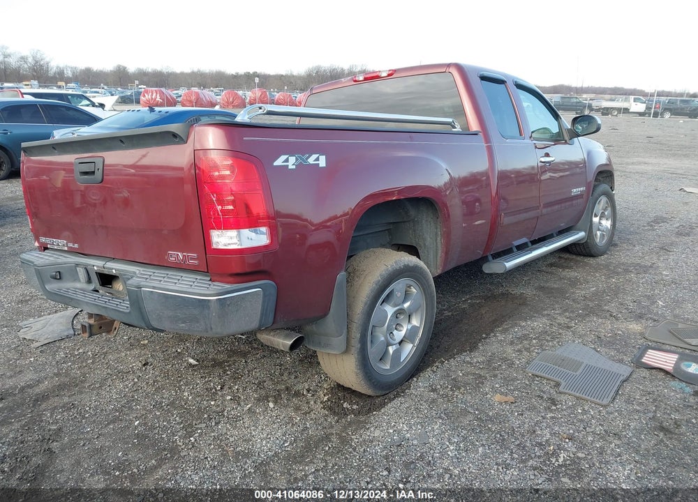 2009 GMC SIERRA 1500 SLE VIN: 1GTEK29J69Z235325