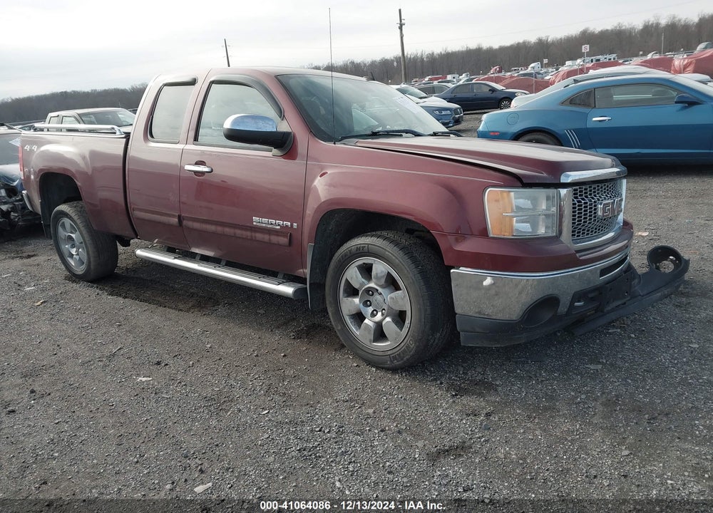 2009 GMC SIERRA 1500 SLE VIN: 1GTEK29J69Z235325