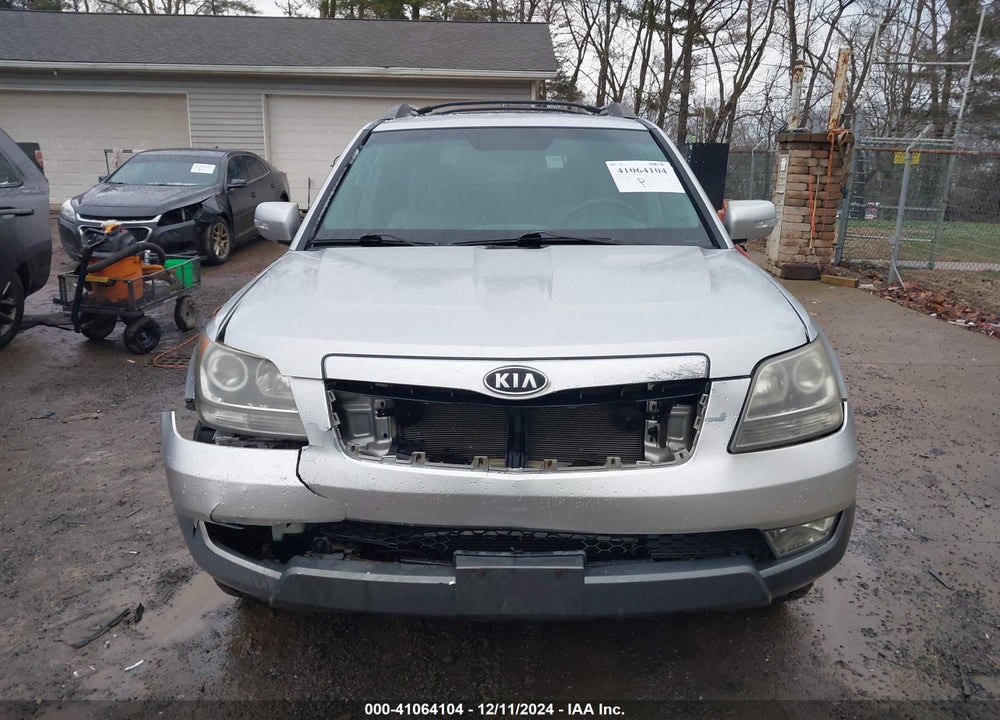 2009 KIA BORREGO EX V6 VIN: KNDJH741695022531
