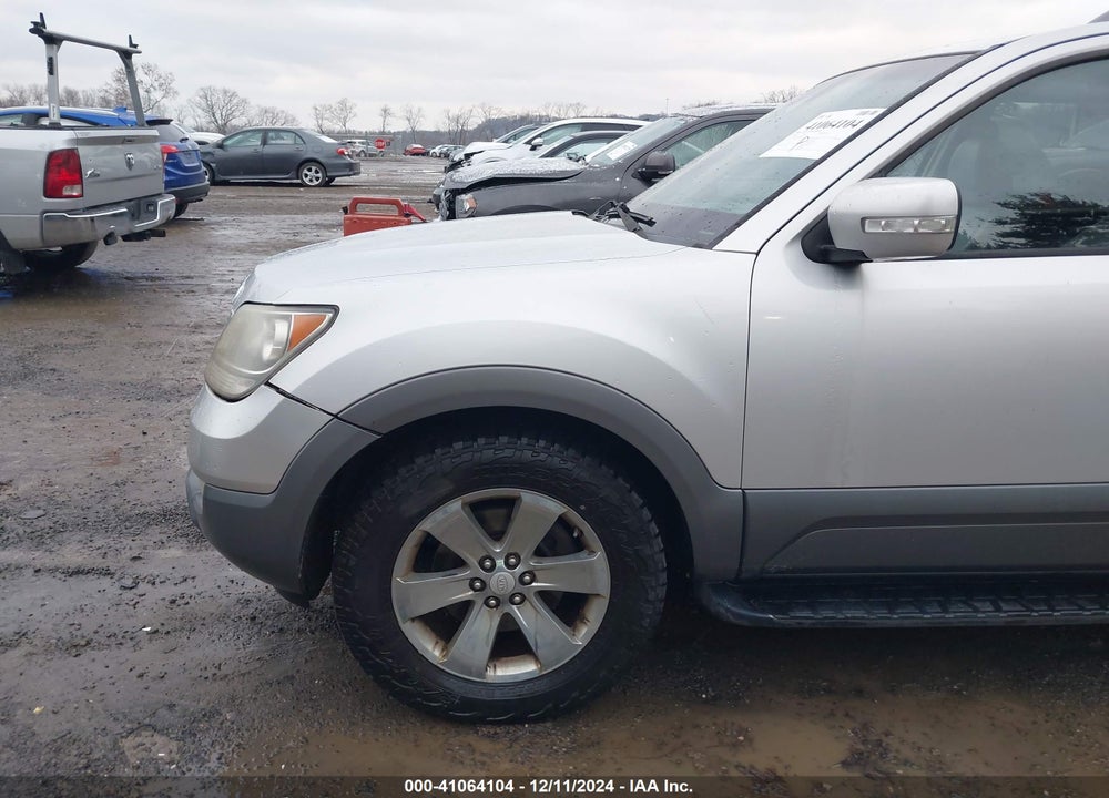 2009 KIA BORREGO EX V6 VIN: KNDJH741695022531