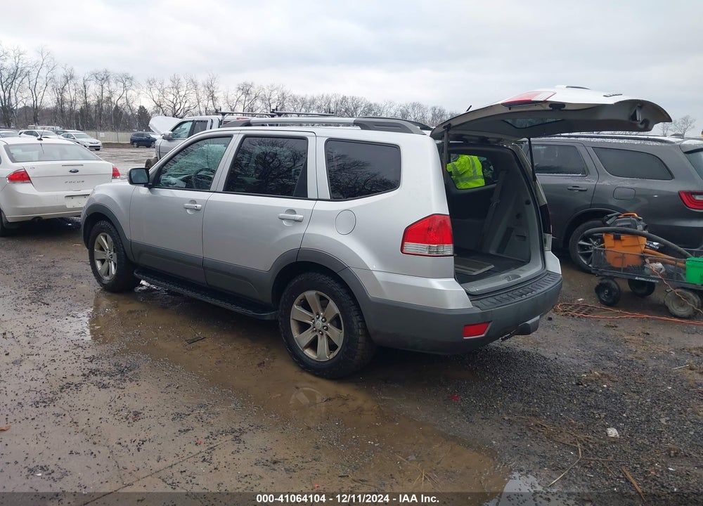 2009 KIA BORREGO EX V6 VIN: KNDJH741695022531