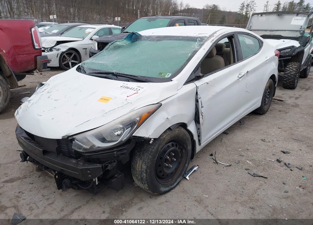 2016 HYUNDAI ELANTRA SE VIN: 5NPDH4AE6GH757106