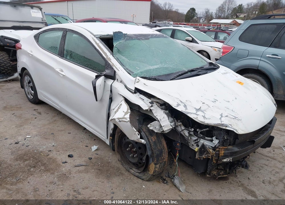 2016 HYUNDAI ELANTRA SE VIN: 5NPDH4AE6GH757106