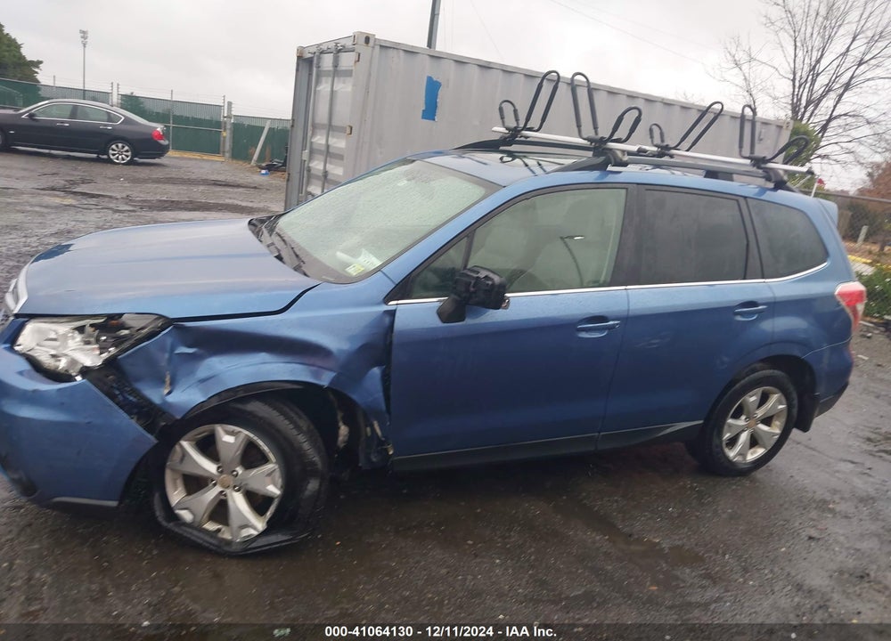 2016 SUBARU FORESTER 2.5I LIMITED VIN: JF2SJAHC1GH501910