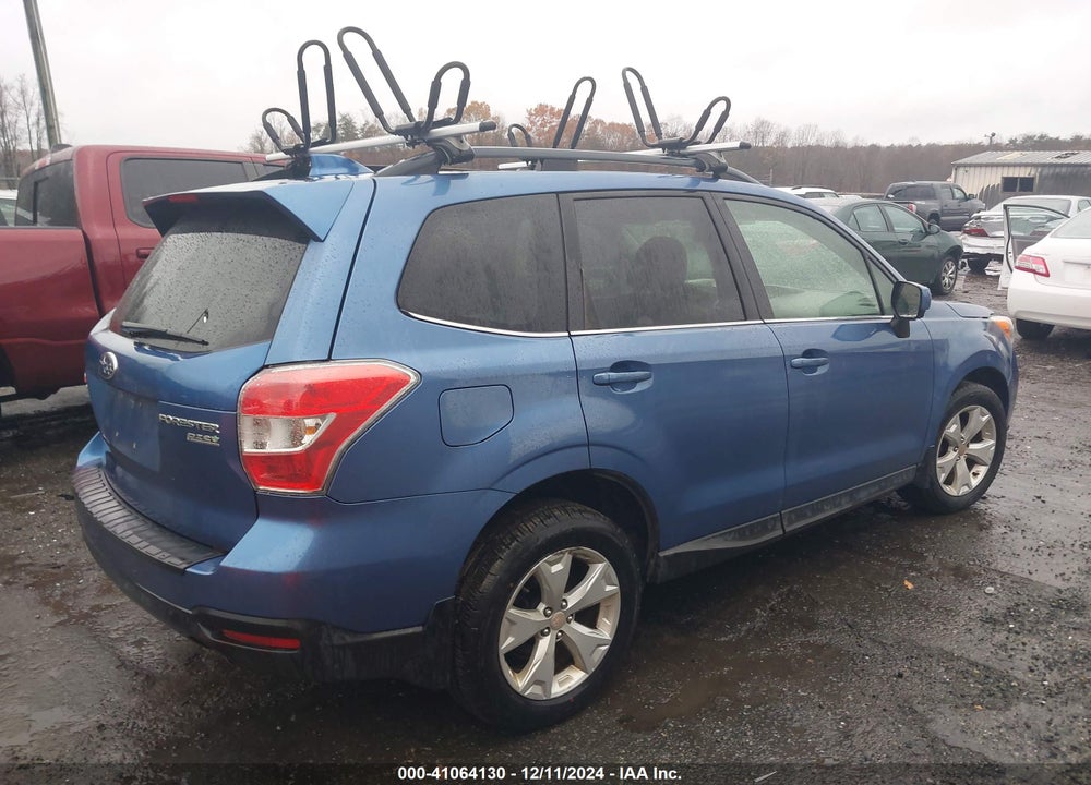 2016 SUBARU FORESTER 2.5I LIMITED VIN: JF2SJAHC1GH501910