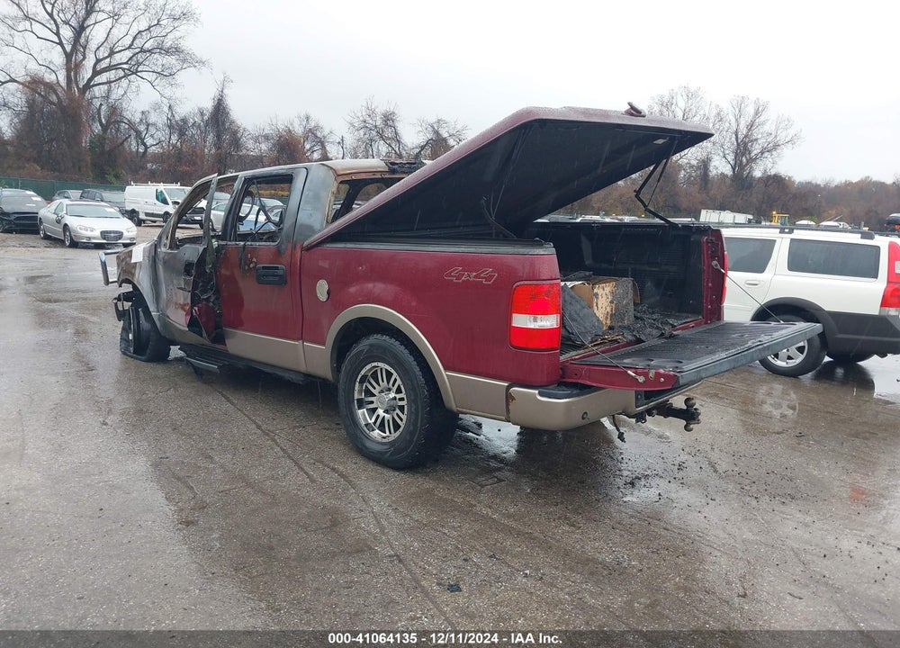 2004 FORD F-150 VIN: 1FTPW14554KC07888