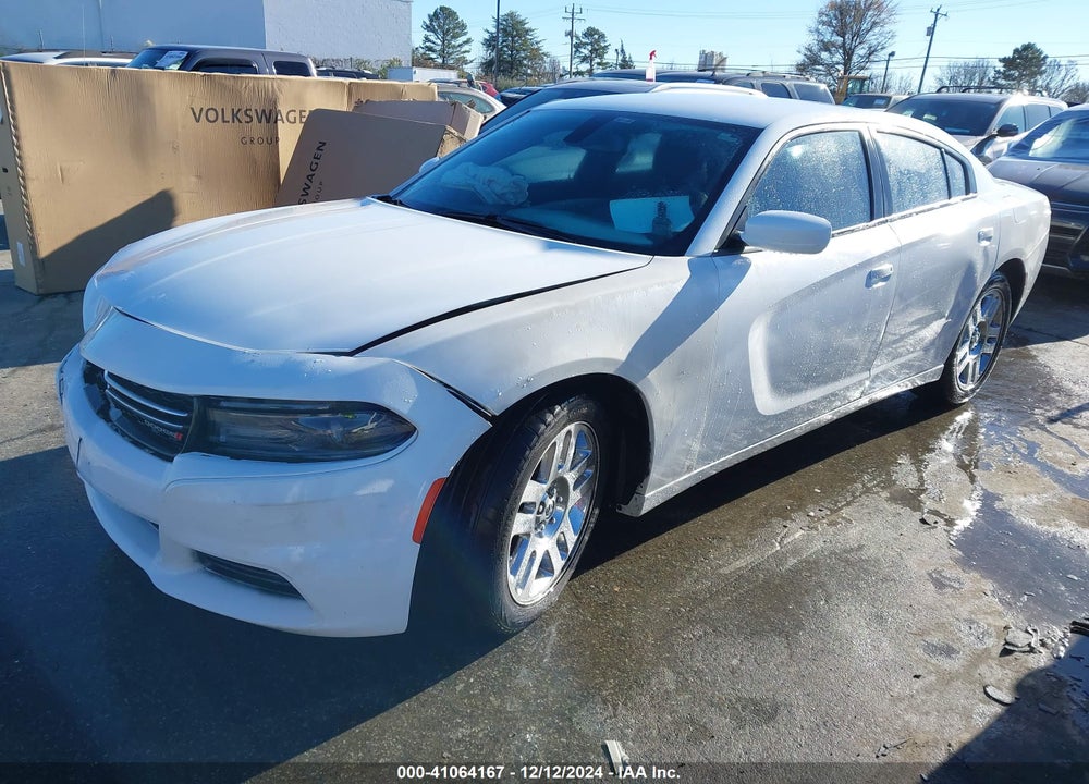 2016 DODGE CHARGER VIN: 2C3CDXBG0GH109055