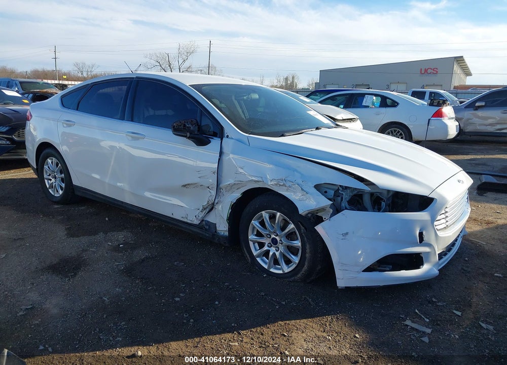 2016 FORD FUSION S VIN: 3FA6P0G73GR369010