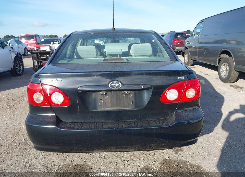 2005 TOYOTA COROLLA CE VIN: 2T1BR32E45C410287