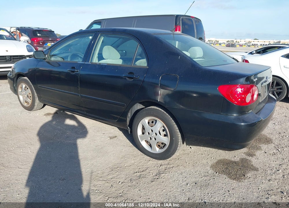 2005 TOYOTA COROLLA CE VIN: 2T1BR32E45C410287