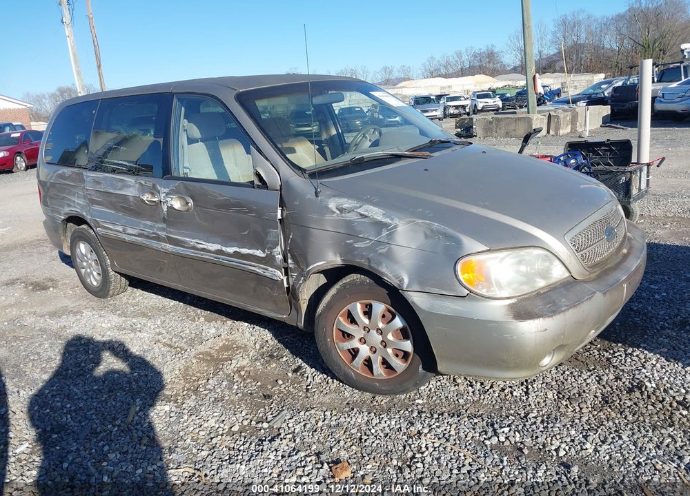 2004 KIA SEDONA EX/LX VIN: KNDUP131146590459