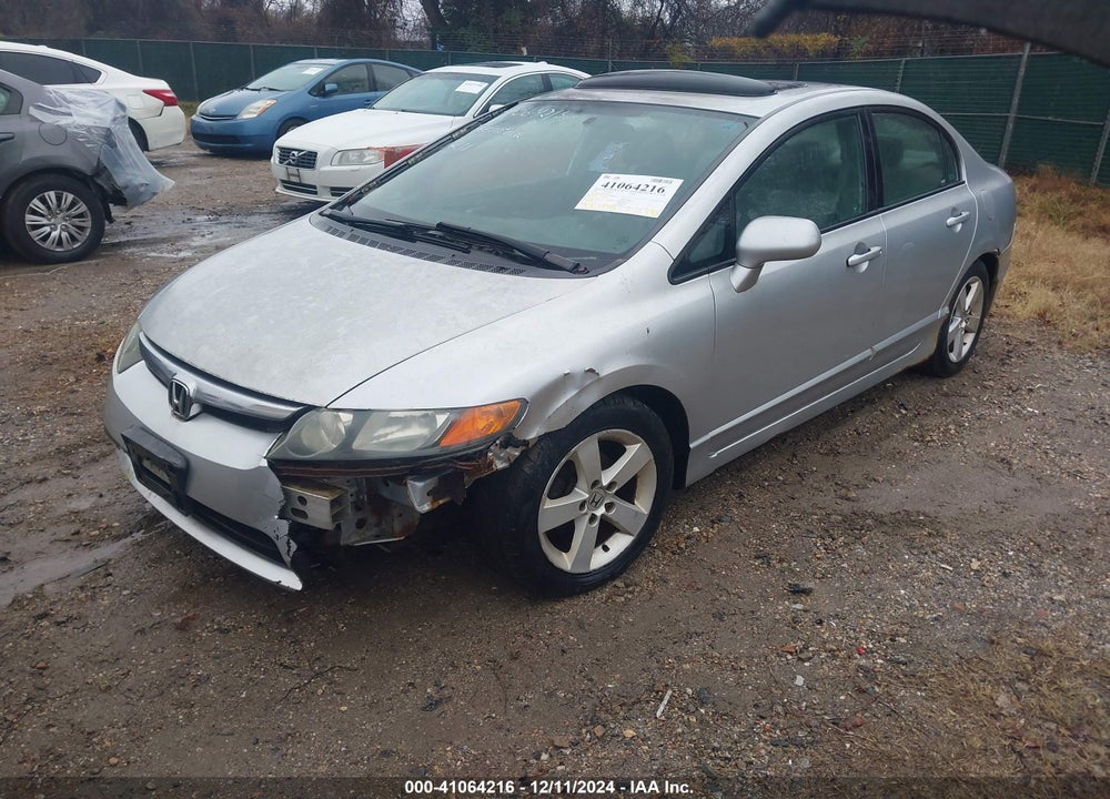 2006 HONDA CIVIC EX VIN: 2HGFA16866H501555