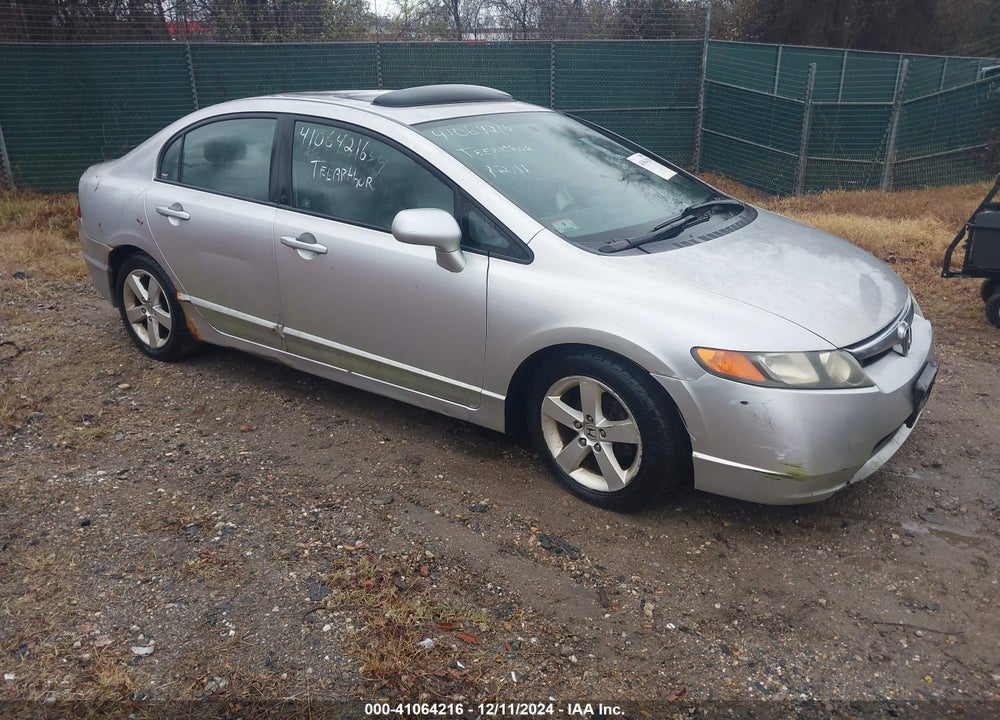 2006 HONDA CIVIC EX VIN: 2HGFA16866H501555