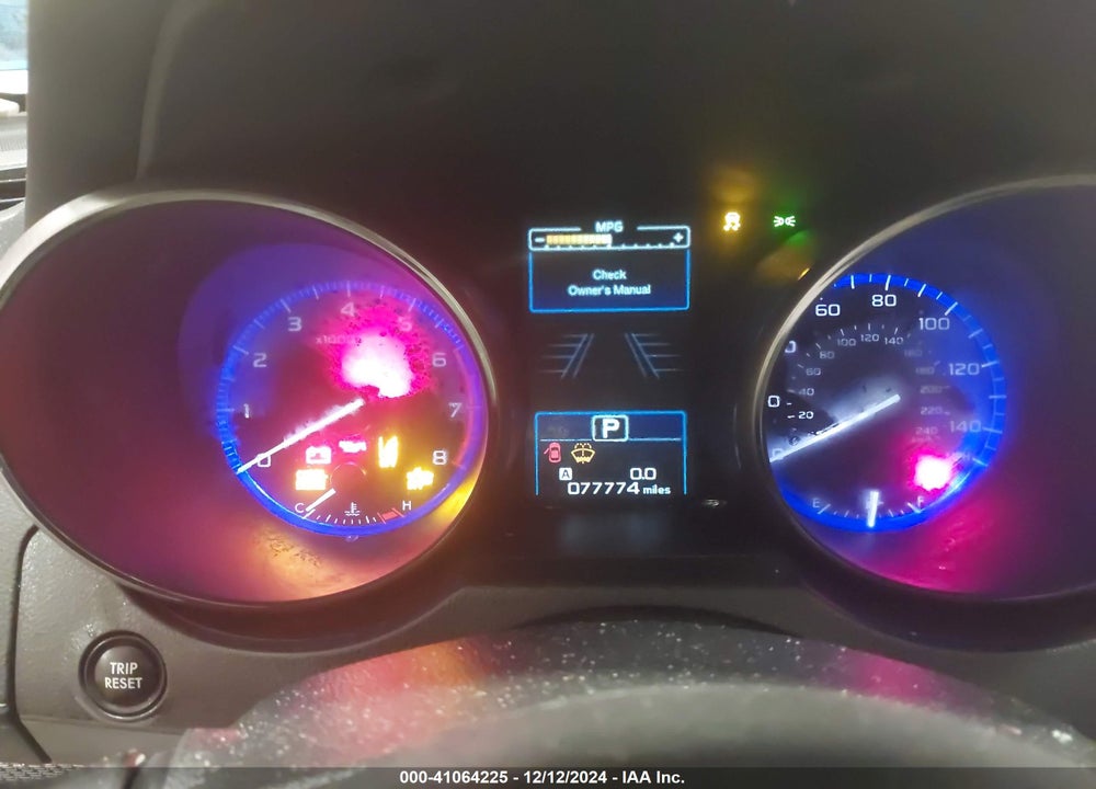 2019 SUBARU OUTBACK 2.5I PREMIUM VIN: 4S4BSAHC1K3282878