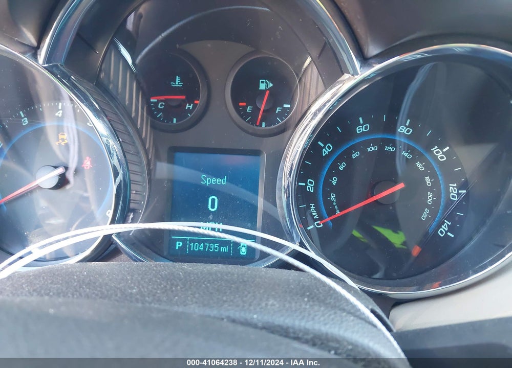 2012 CHEVROLET CRUZE VIN: 1G1PH5SC7C7220803