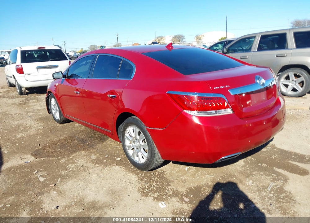 2013 BUICK LACROSSE VIN: 1G4GA5E32DF330670