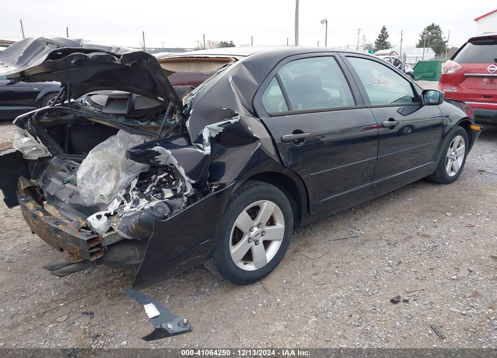 2006 FORD FUSION SE VIN: 3FAFP07Z86R186167