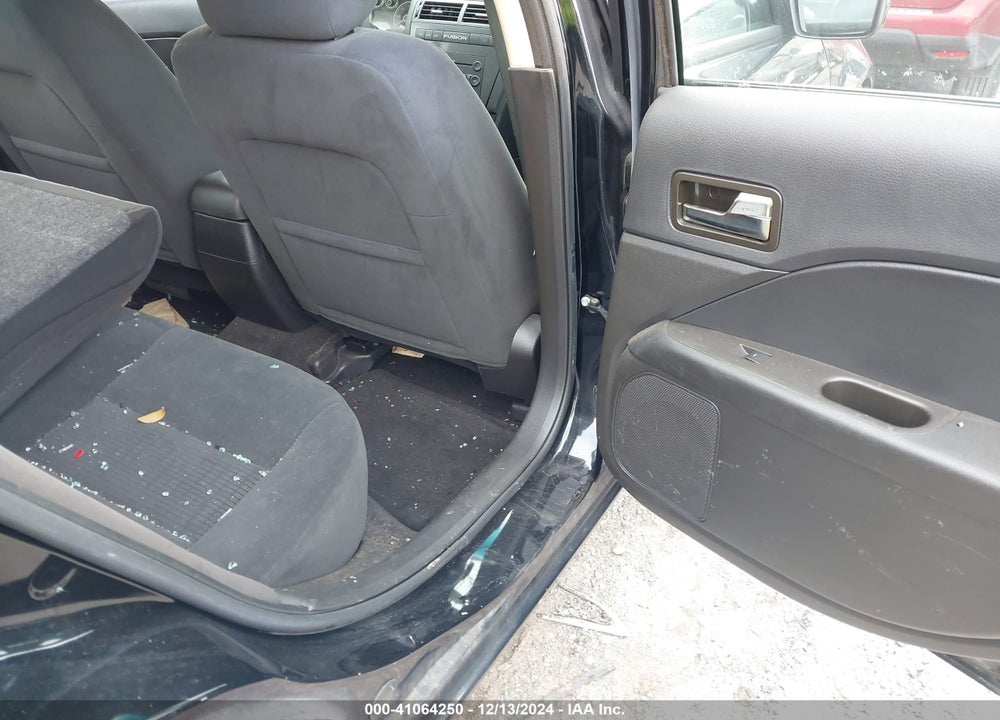 2006 FORD FUSION SE VIN: 3FAFP07Z86R186167