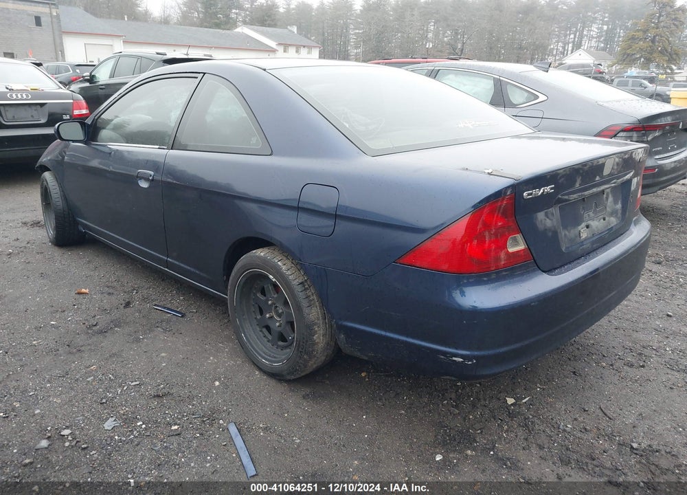 2002 HONDA CIVIC EX VIN: 1HGEM22922L071592