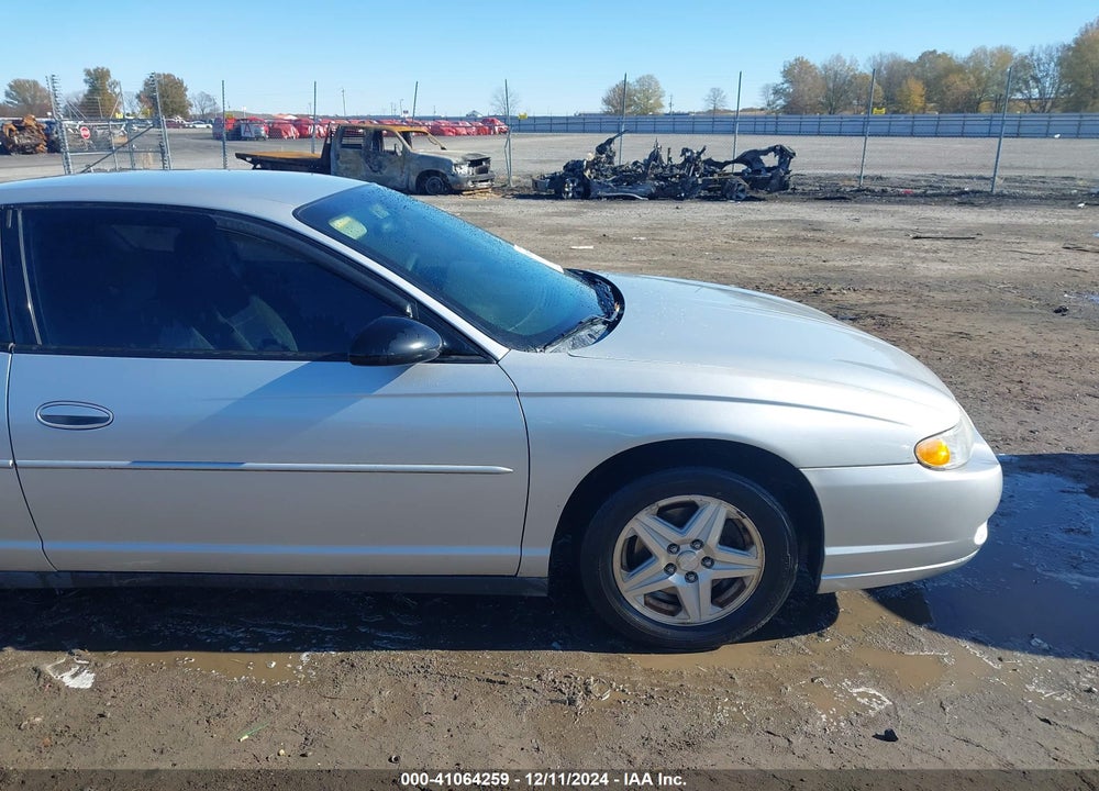 2004 CHEVROLET MONTE CARLO LS VIN: 2G1WW12E449216994