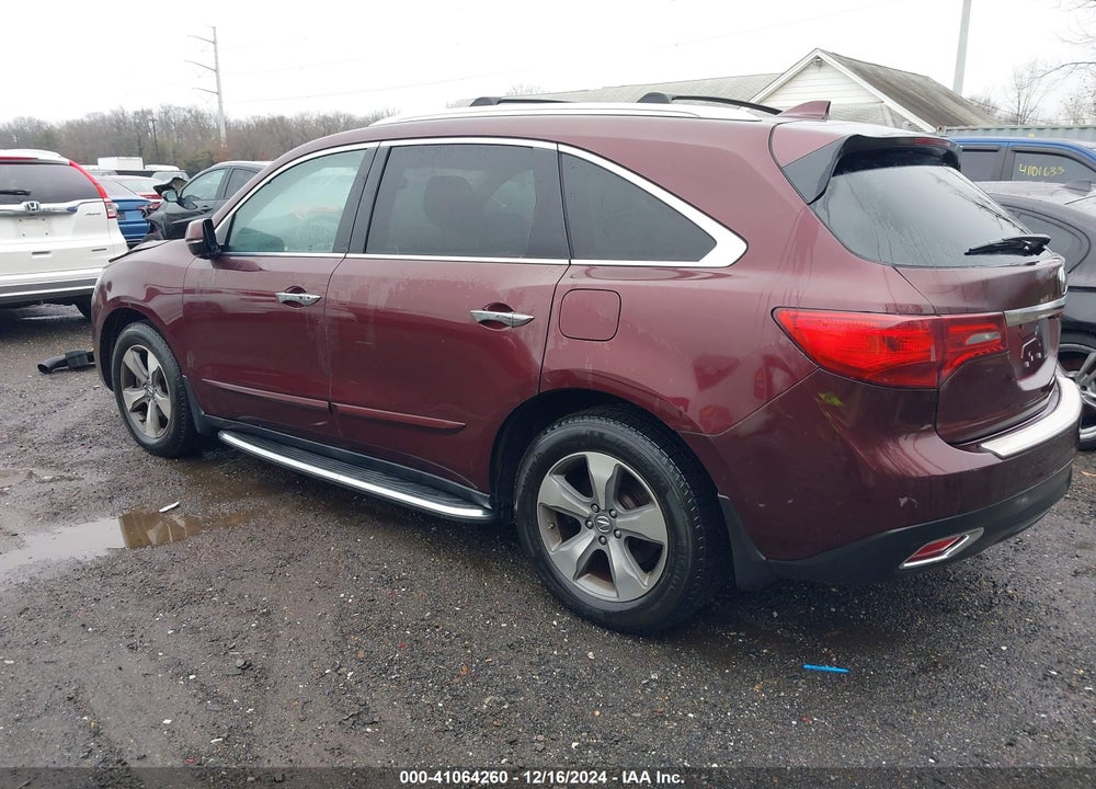 2014 ACURA MDX VIN: 5FRYD4H2XEB031431