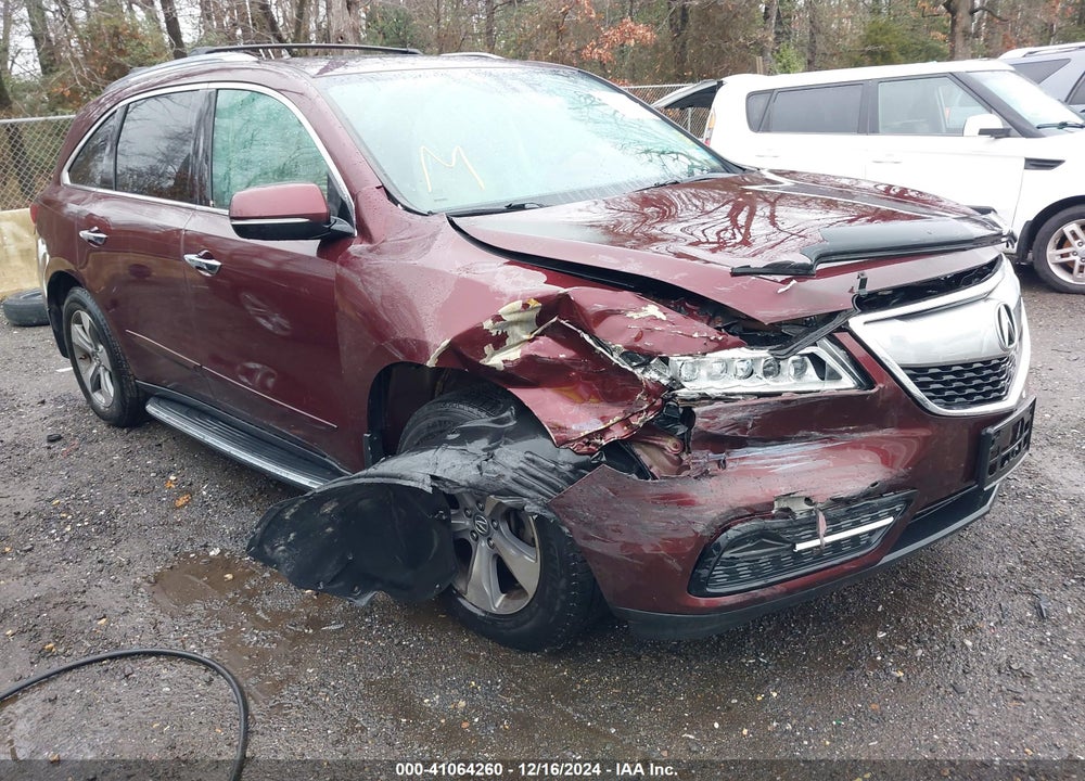 2014 ACURA MDX VIN: 5FRYD4H2XEB031431