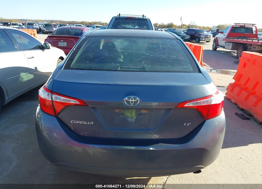 2015 TOYOTA COROLLA LE PLUS VIN: 5YFBURHE0FP220352