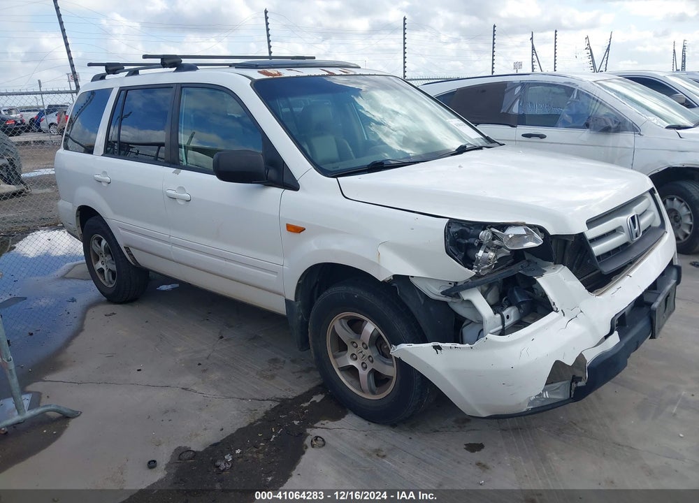 2007 HONDA PILOT EX-L VIN: 5FNYF287X7B045375