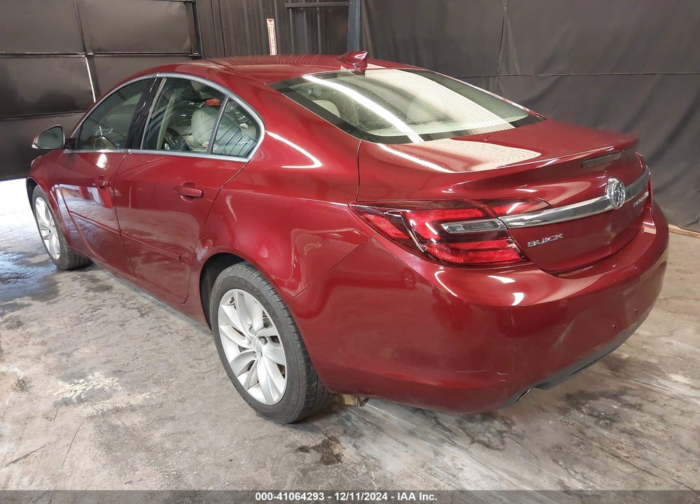 2016 BUICK REGAL TURBO VIN: 2G4GK5EX9G9135470