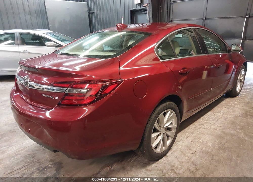 2016 BUICK REGAL TURBO VIN: 2G4GK5EX9G9135470