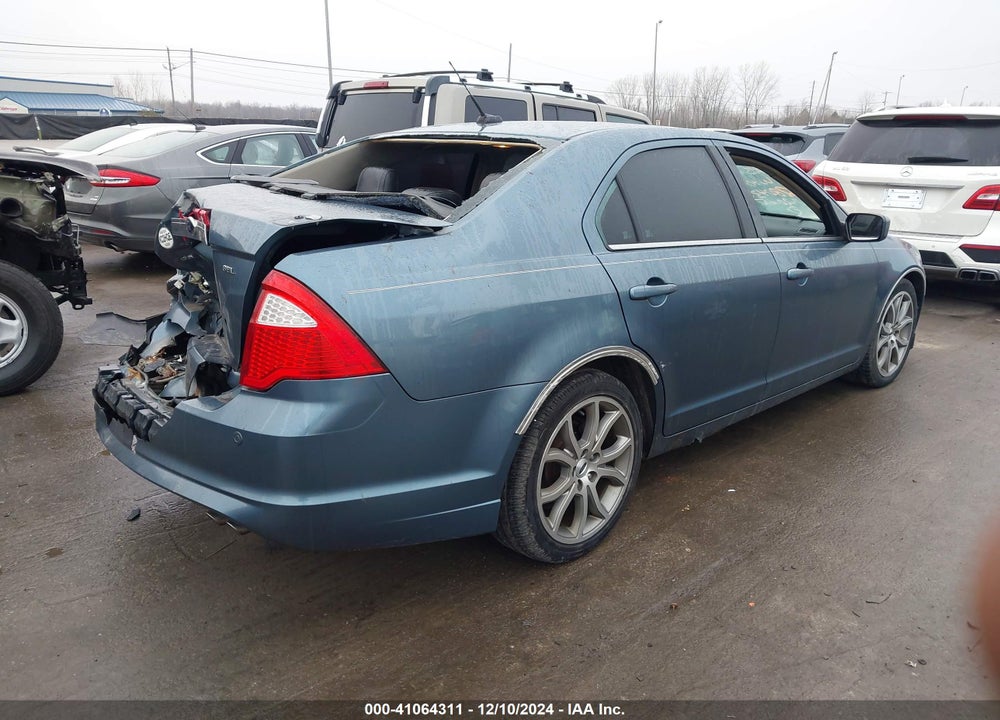 2012 FORD FUSION SEL VIN: 3FAHP0JA1CR394303