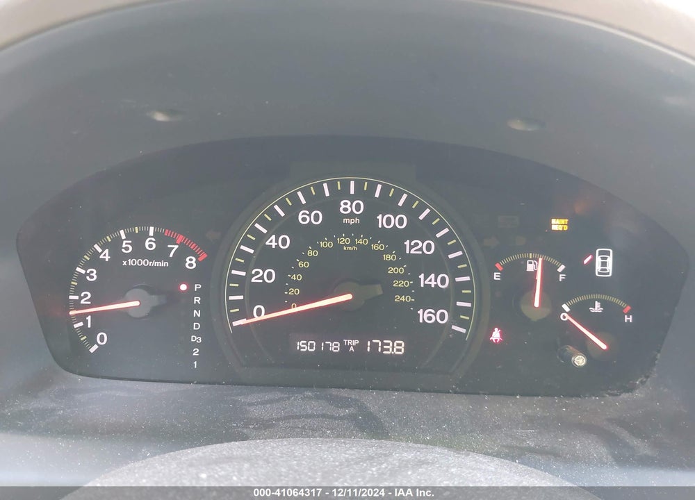 2005 HONDA ACCORD 2.4 LX VIN: 3HGCM56485G706808