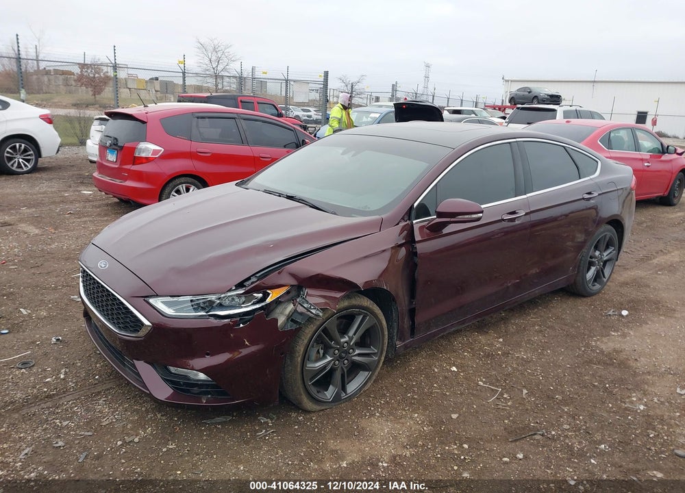 2017 FORD FUSION SPORT VIN: 3FA6P0VP3HR329160