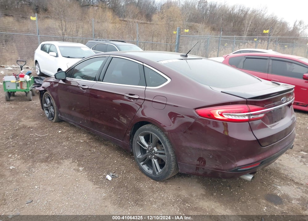 2017 FORD FUSION SPORT VIN: 3FA6P0VP3HR329160