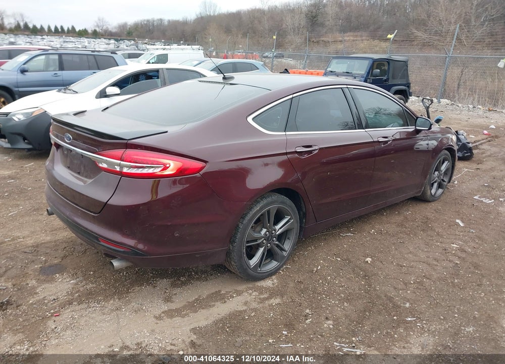2017 FORD FUSION SPORT VIN: 3FA6P0VP3HR329160