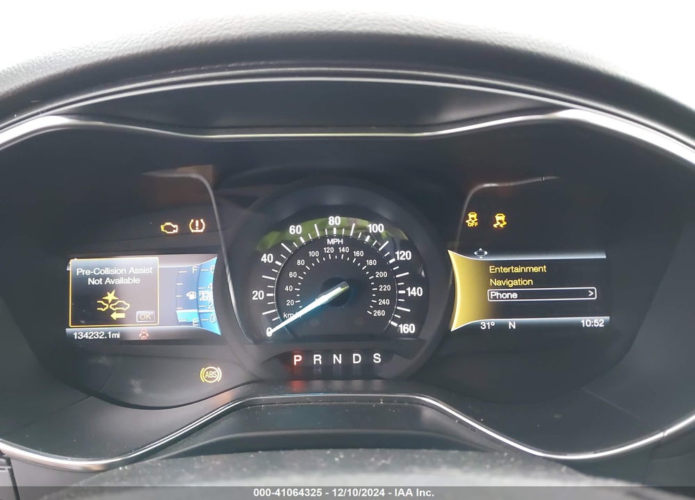 2017 FORD FUSION SPORT VIN: 3FA6P0VP3HR329160