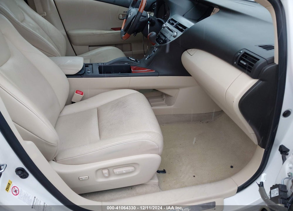 2012 LEXUS RX 350 VIN: 2T2BK1BA3CC132576