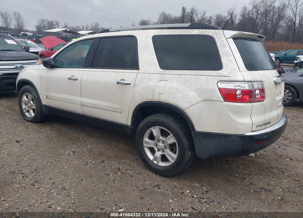 2010 GMC ACADIA SLE VIN: 1GKLRLEDXAJ141108