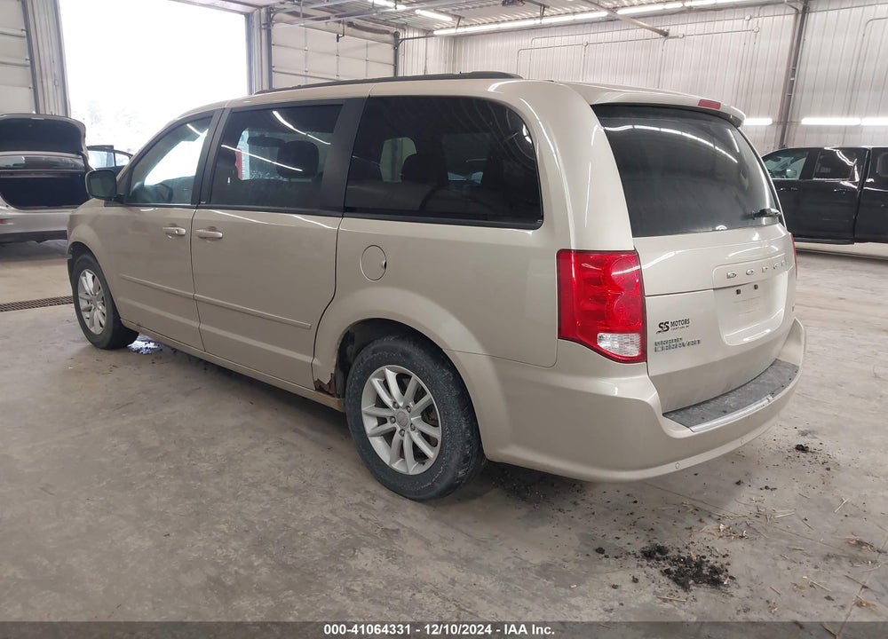 2013 DODGE GRAND CARAVAN SXT VIN: 2C4RDGCGXDR740292