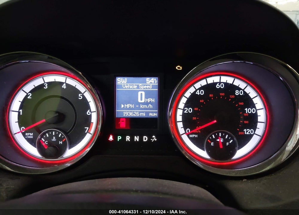 2013 DODGE GRAND CARAVAN SXT VIN: 2C4RDGCGXDR740292