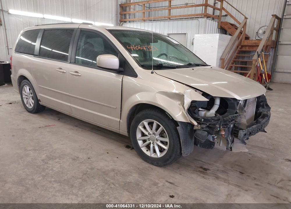 2013 DODGE GRAND CARAVAN SXT VIN: 2C4RDGCGXDR740292