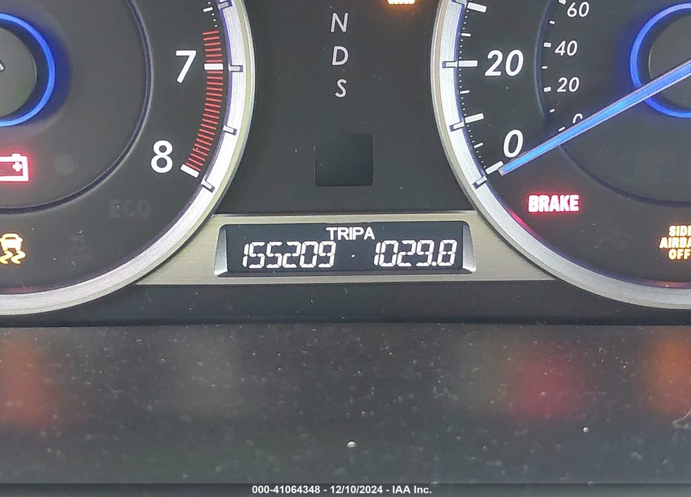 2013 HONDA CROSSTOUR EX-L V6 VIN: 5J6TF1H56DL001931