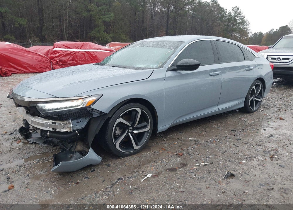 2022 HONDA ACCORD VIN: 1HGCV1F37NA044232