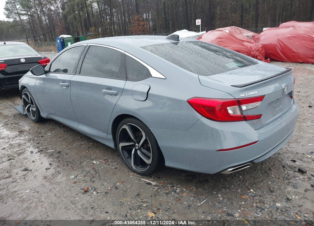2022 HONDA ACCORD VIN: 1HGCV1F37NA044232