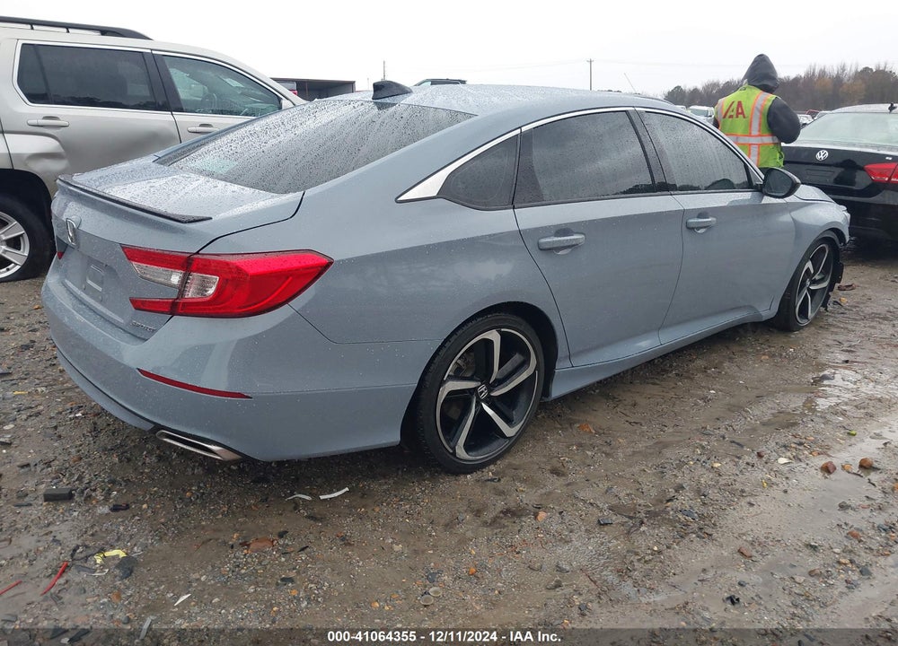 2022 HONDA ACCORD VIN: 1HGCV1F37NA044232