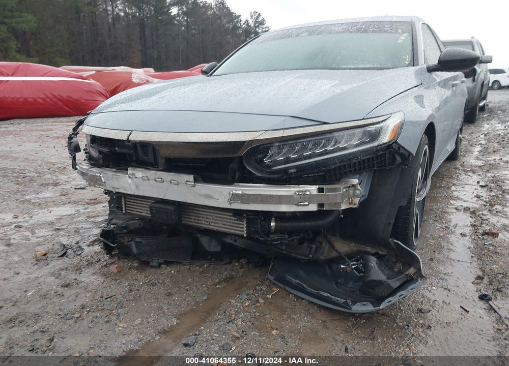 2022 HONDA ACCORD VIN: 1HGCV1F37NA044232
